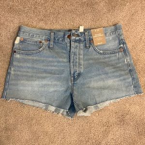 Madewell Relaxed Denim Shorts 30